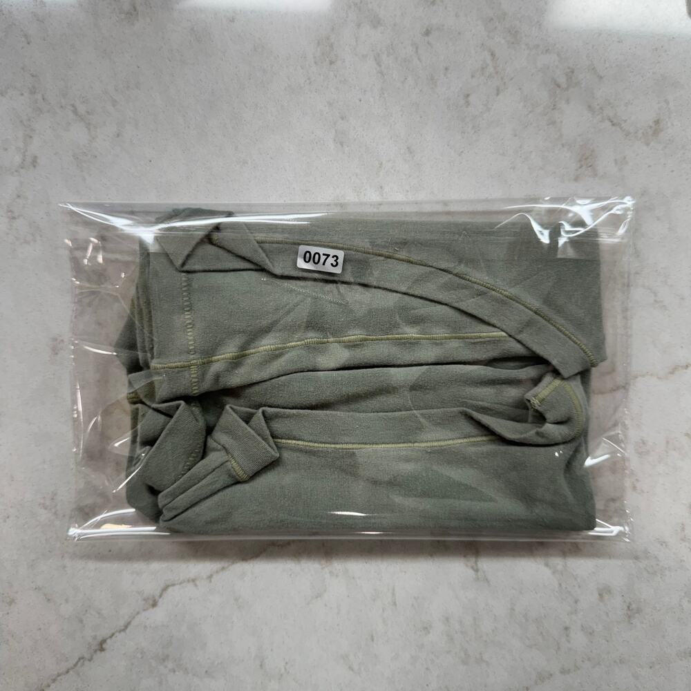 SKIMS Olive Cotton Rib Tank Top XS Quiet Luxury Clean Girl Capsule Wardrobe - Picture 15 of 15